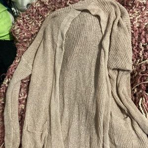 Light pink cardigan $10